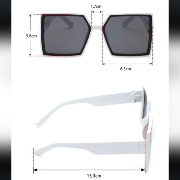 UNISEX OVERSIZED SUNGLASSES - Picture 8 of 8